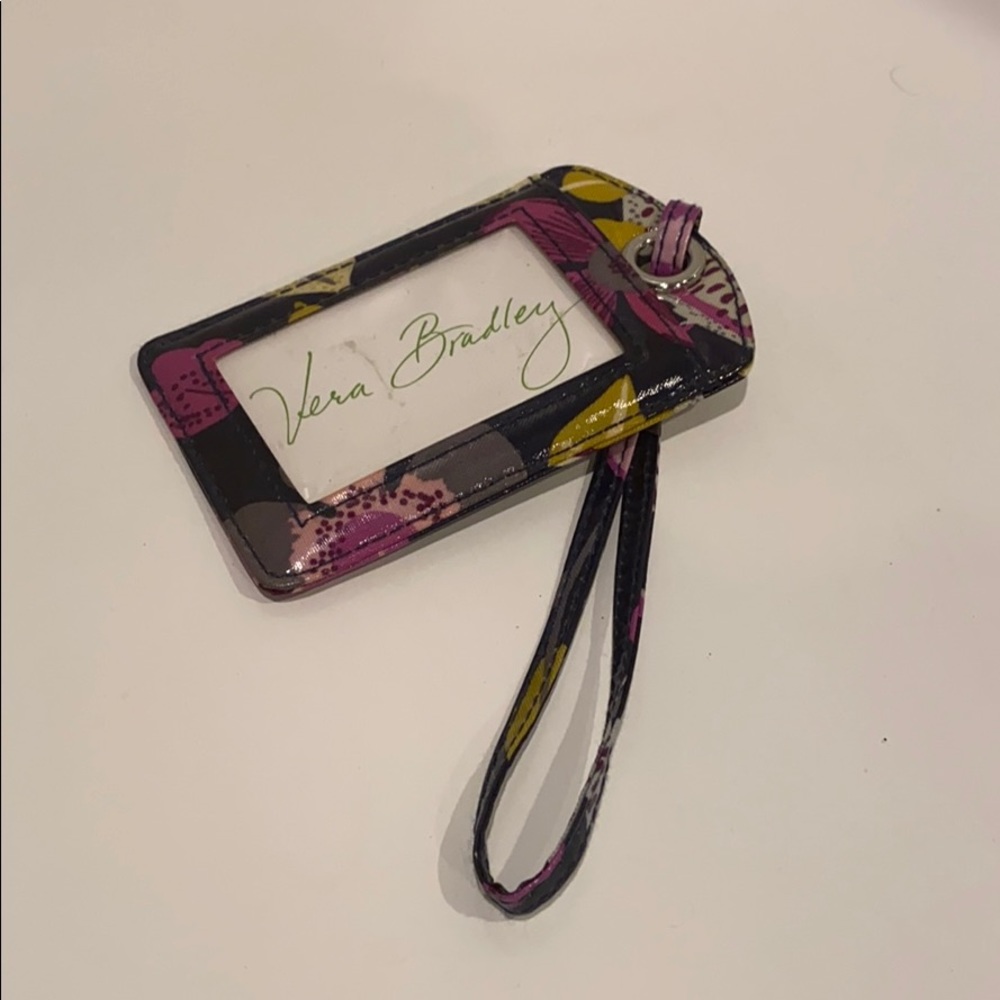 Vera bradley luggage tag - floral nightingale